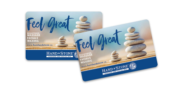 Spa T Cards T Certificates Hand And Stone Massage And Facial Spa