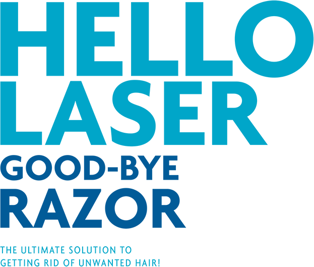 Hello  Laser GOOD-BYE RAZOR THE ULTIMATE SOLUTION TO GETTING RID OF UNWANTED HAIRS!