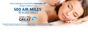 Hand & Stone Air Miles Contest
