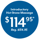 inroductory hot stone massage service